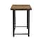 Alaterre Furniture 21" D X 30 H, 32 W X Solid Birch Wood and Metal, Rustic Natural/Black AMBA0520 - alternate 3